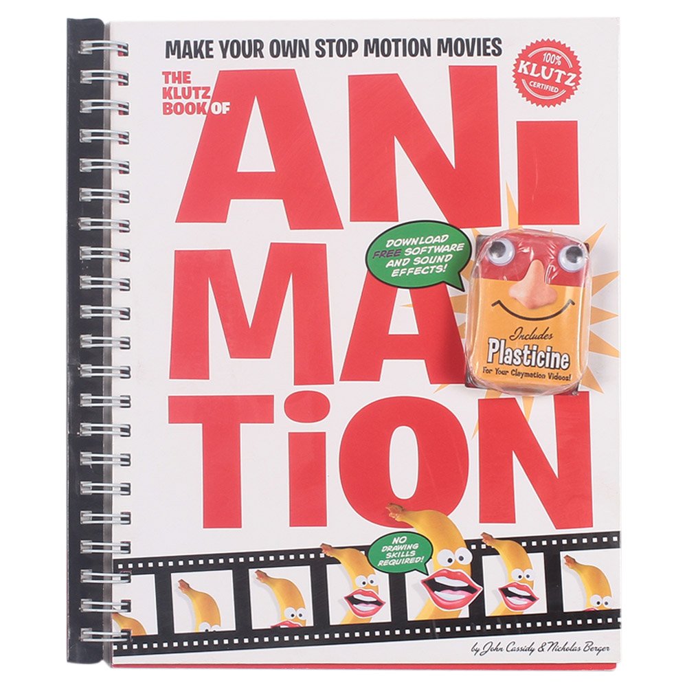The Klutz Book of Animation: Make Your Own Stop Motion Movies,Used