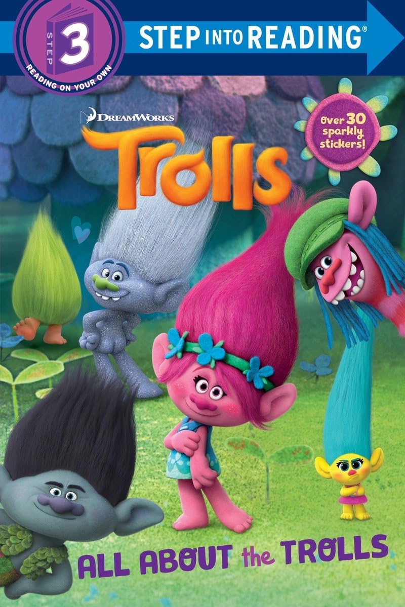 All About the Trolls (DreamWorks Trolls) (Step into Reading),Used
