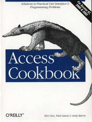 Access Cookbook,Used