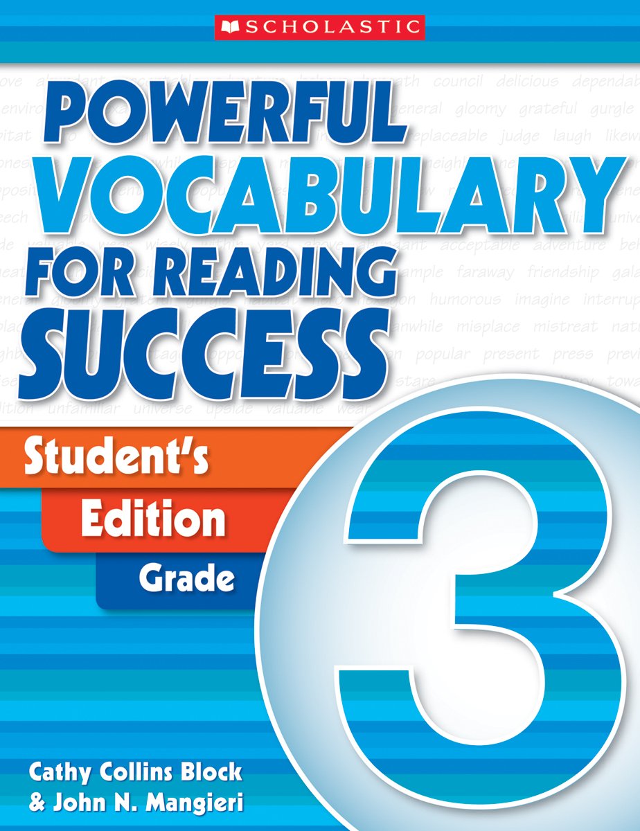 Powerful Vocabulary For Reading Success: Student Workbook, Grade 3,Used