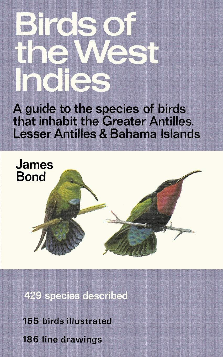 (Black and White) Birds of the West Indies: A Guide to the species of birds that inhabit the Greater Antilles, Lesser Antilles a,New