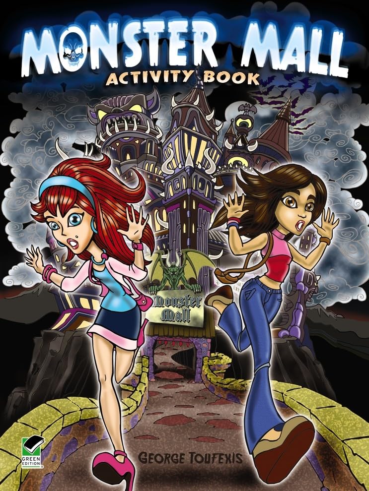 Monster Mall Activity Book (Dover Children's Activity Books),Used