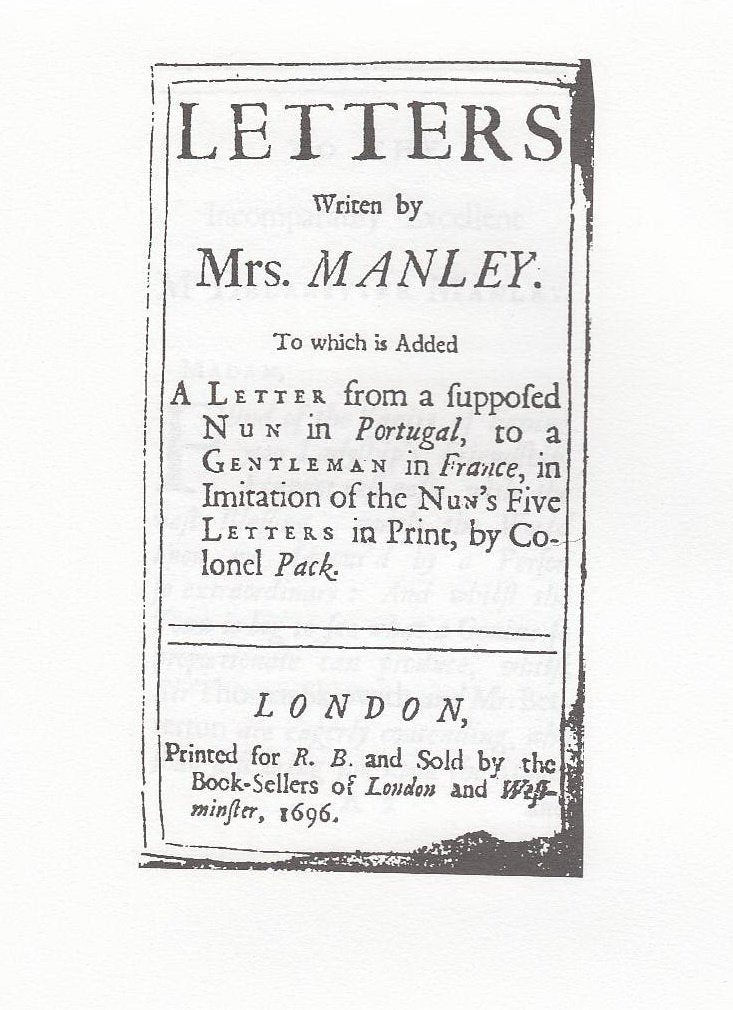 The Delarivier Manley: Printed Writings 16411700: Series II, Part Three, Volume 12 (The Early Modern Englishwoman: A Facsimile ,Used