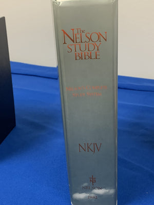 The Nelson Study Bible: New King James Version (Nelson 2885),New