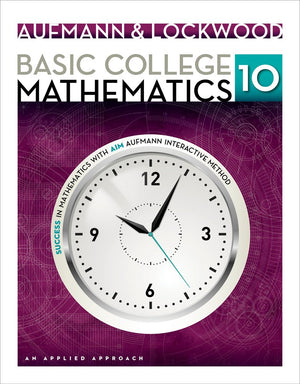 Basic College Mathematics: An Applied Approach,New