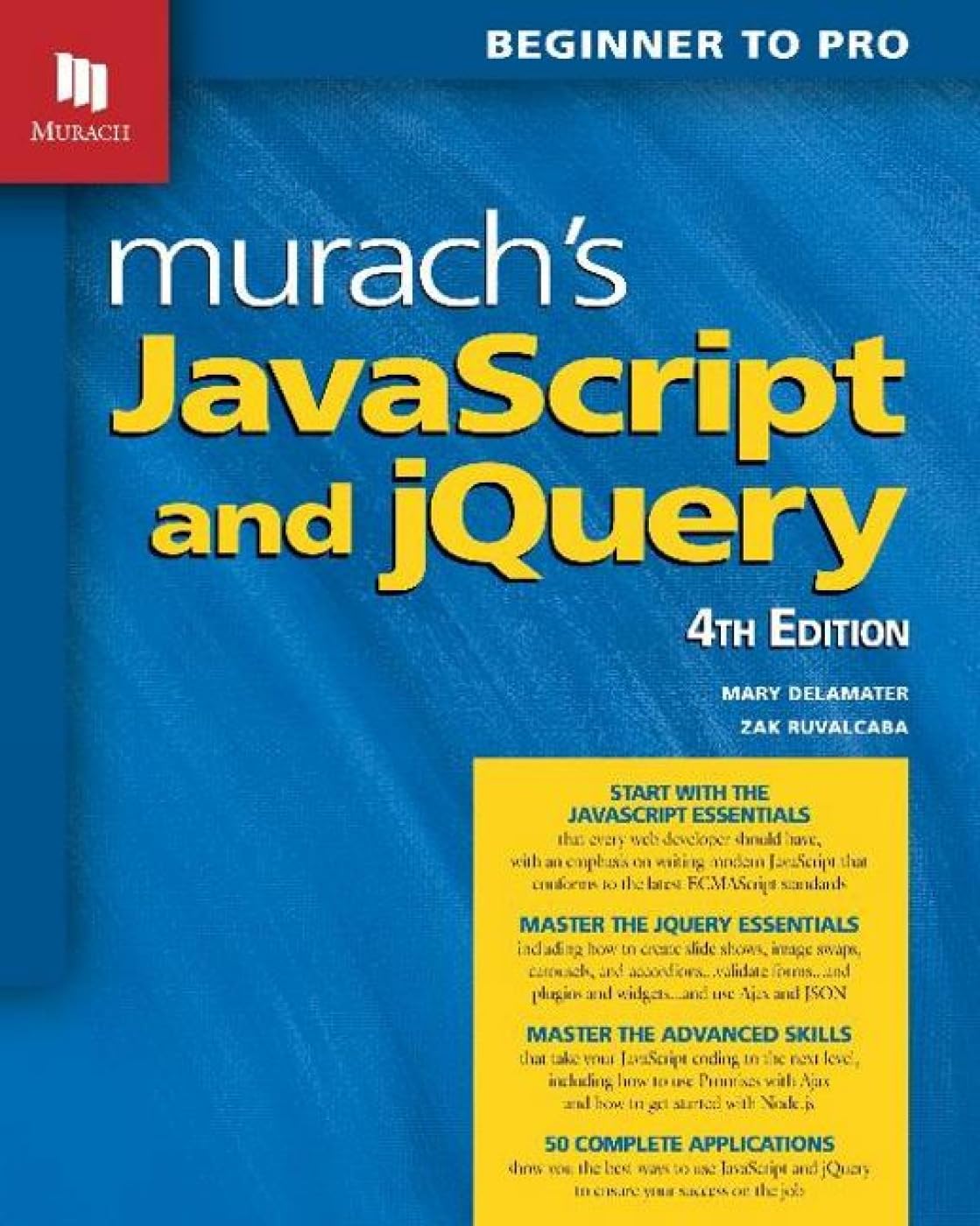 Murach's JavaScript and jQuery,Used