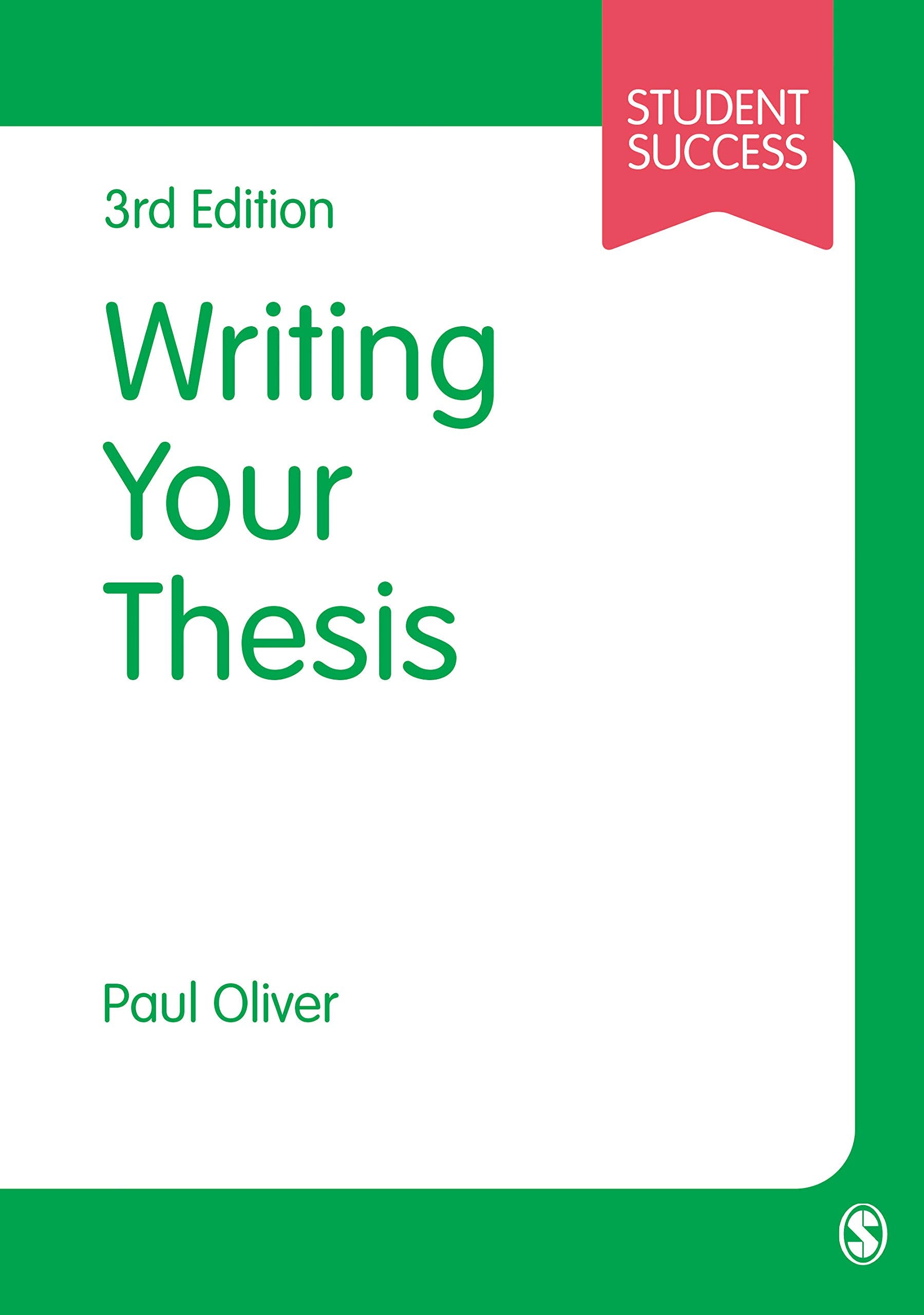 Writing Your Thesis (Student Success),Used