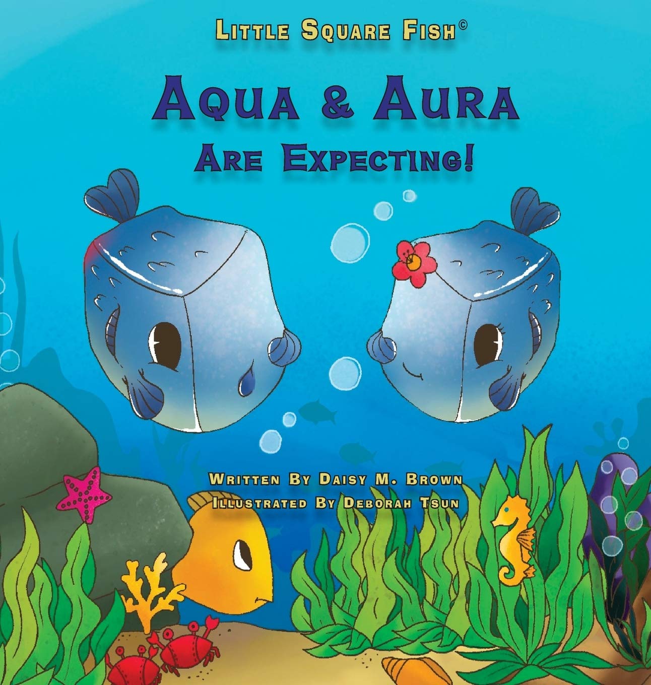 Little Square Fish Aqua & Aura Are Expecting!: Aqua & Aura Are Expecting! (Little Square Fish Books),Used