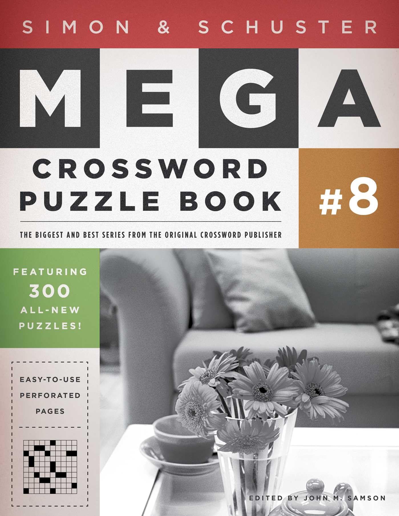 Simon & Schuster Mega Crossword Puzzle Book #8 (8) (S&S Mega Crossword Puzzles),Used