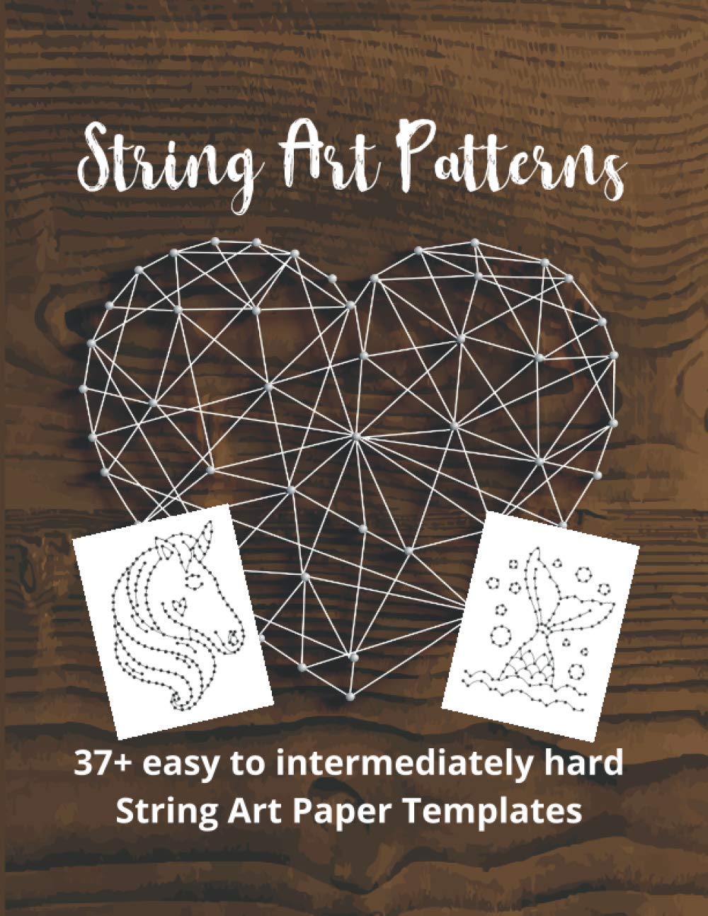 String Art Patterns: String Art Templates,Used