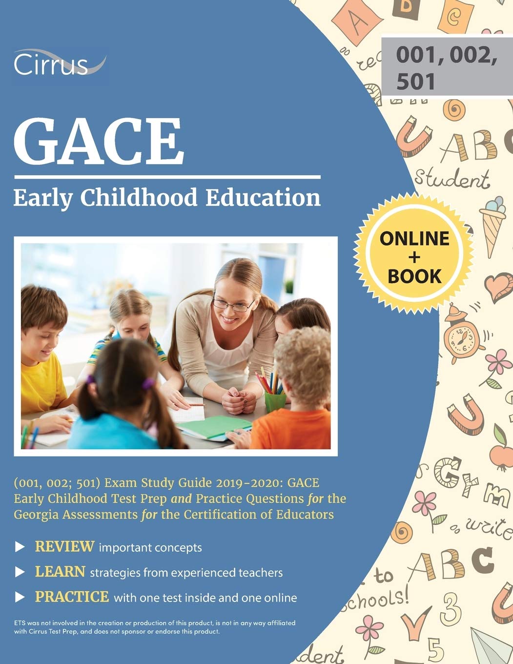 GACE Early Childhood Education (001, 002; 501) Exam Study Guide 20192020: GACE Early Childhood Test Prep and Practice Questions,Used
