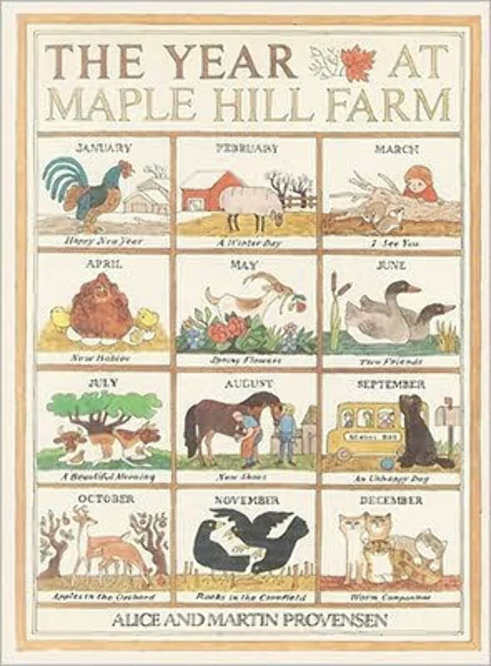 The Year At Maple Hill Farm-used