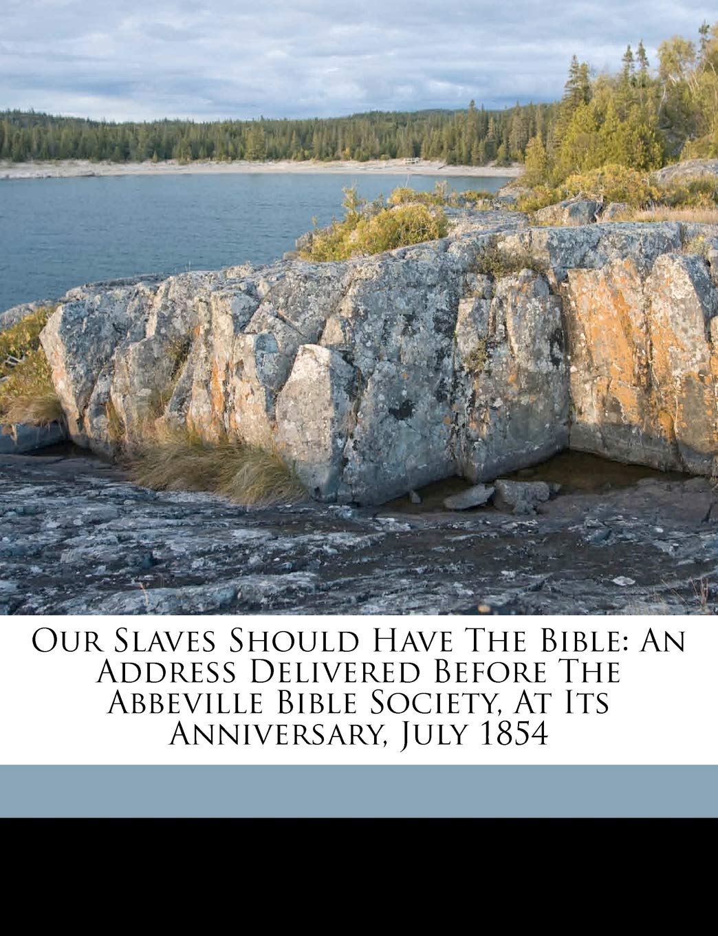 Our Slaves Should Have the Bible: An Address Delivered Before the Abbeville Bible Society, at Its Anniversary, July 1854,Used
