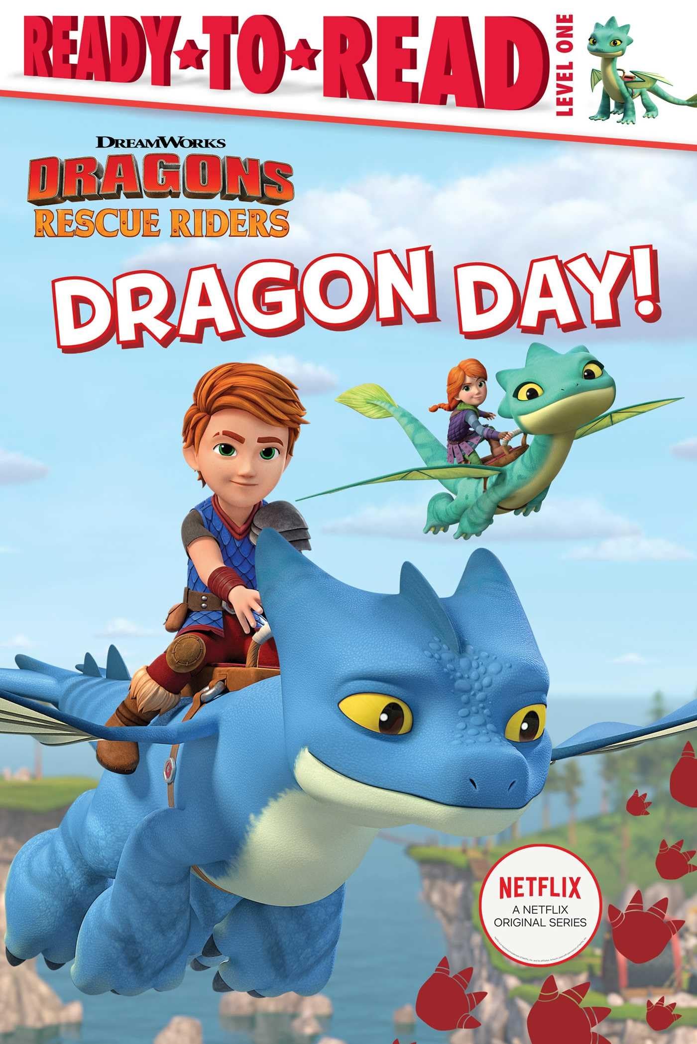 Dragon Day!: ReadytoRead Level 1 (DreamWorks Dragons: Rescue Riders),Used