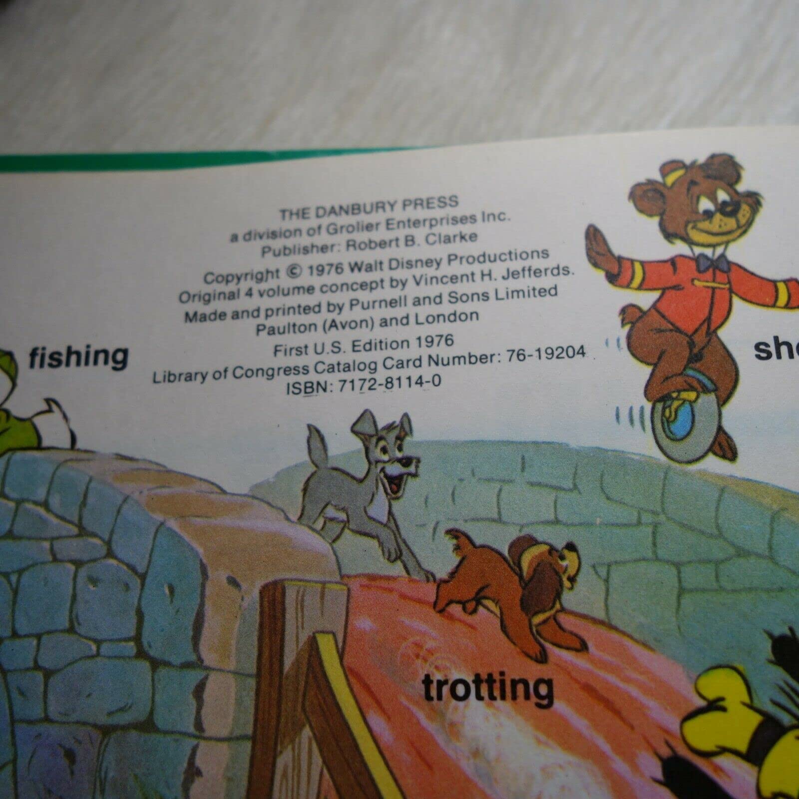 Walt Disney's Words that Name Things,Used