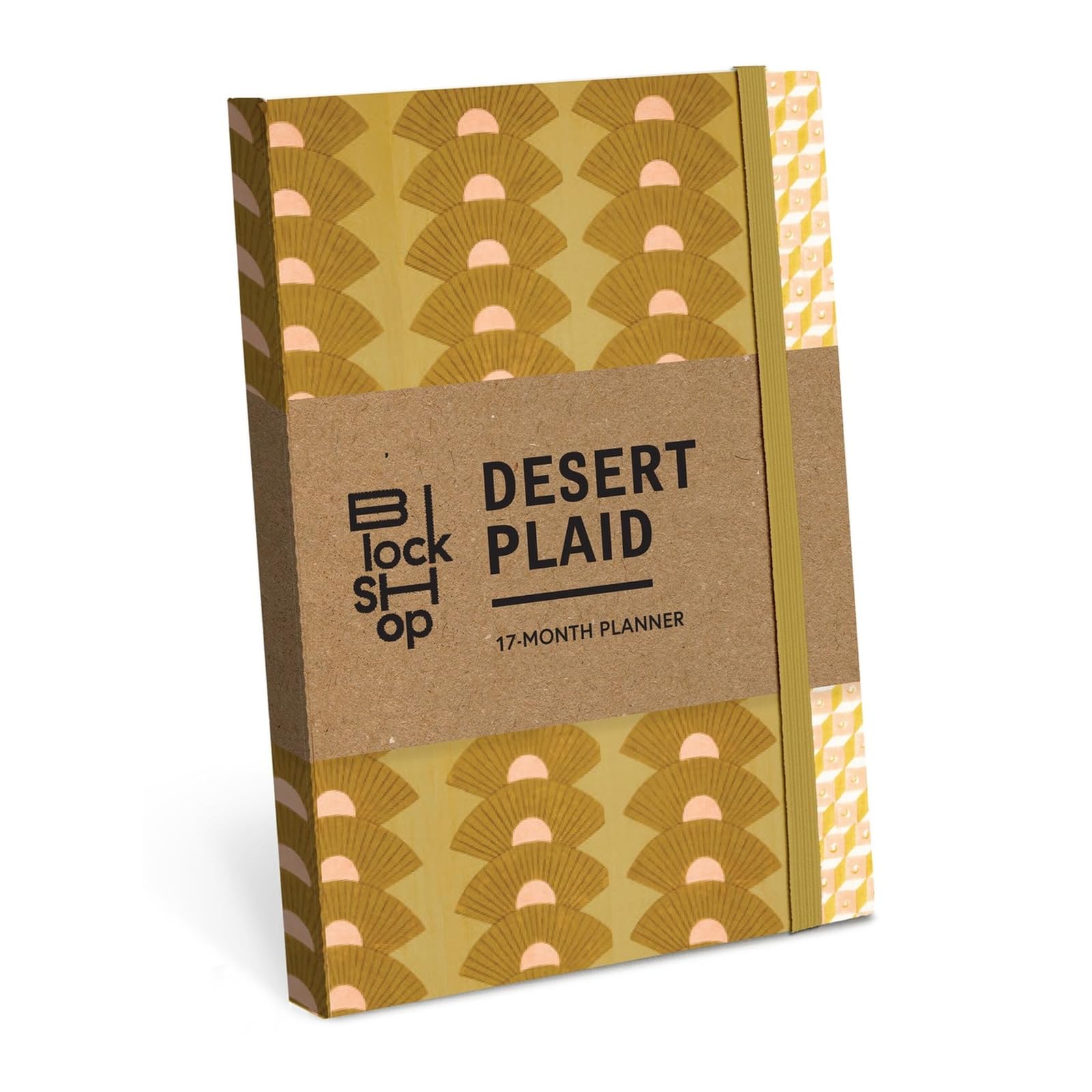 From The Block Shop Studio: Desert Plaid 17Month Planner (Block Shop Gift Collection)