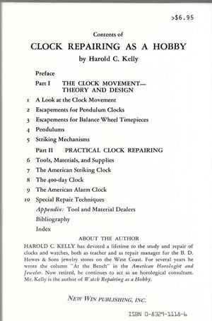 Clock Repairing As A Hobby