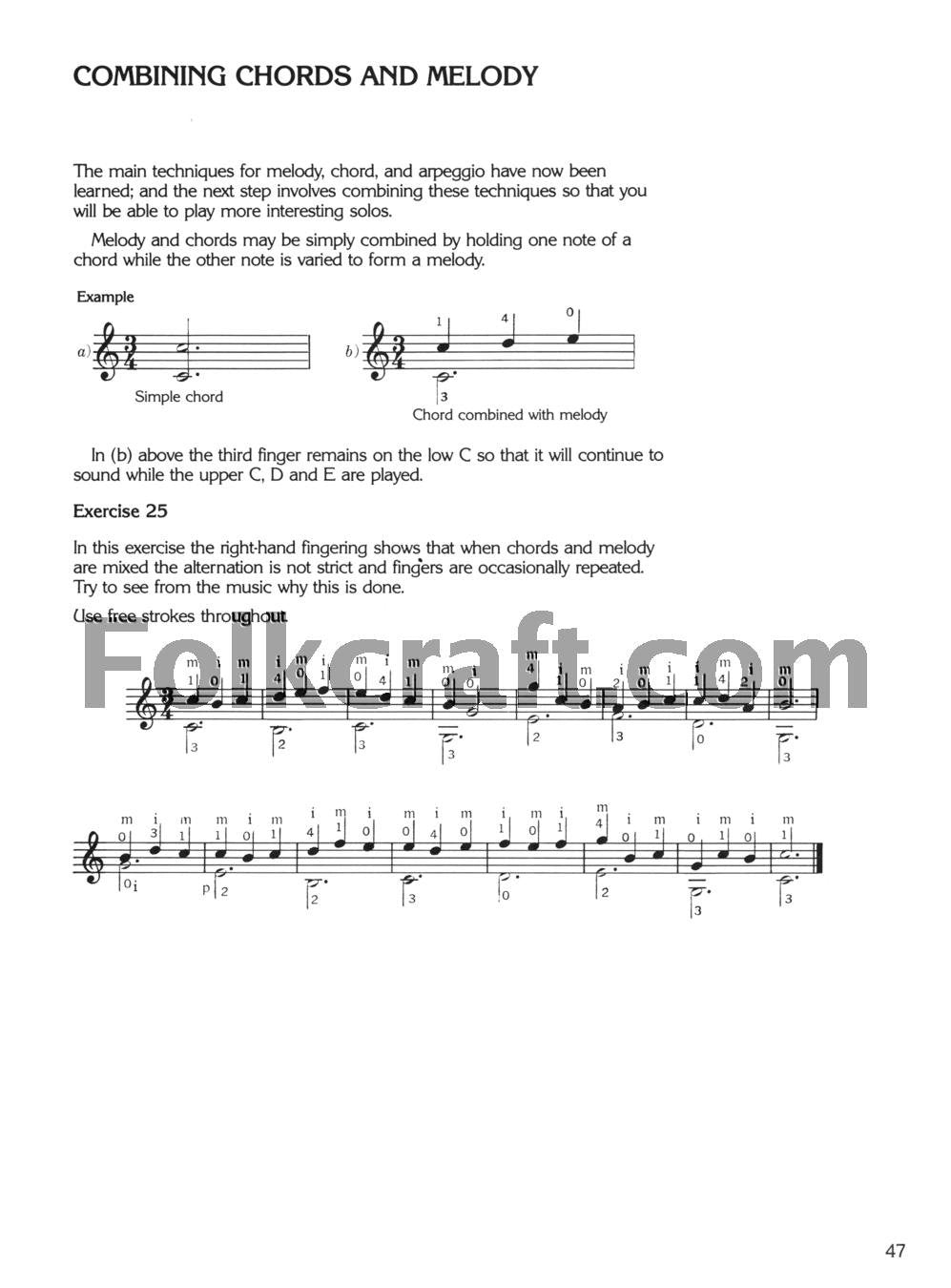 First Book for the Guitar  Part 1: Guitar Technique,New