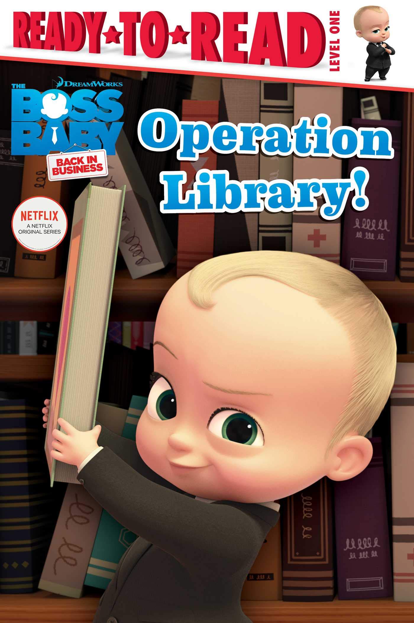 Operation Library!: ReadytoRead Level 1 (The Boss Baby TV),Used