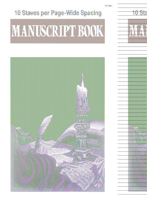 Mel Bay Manuscript Book 10Stave,New