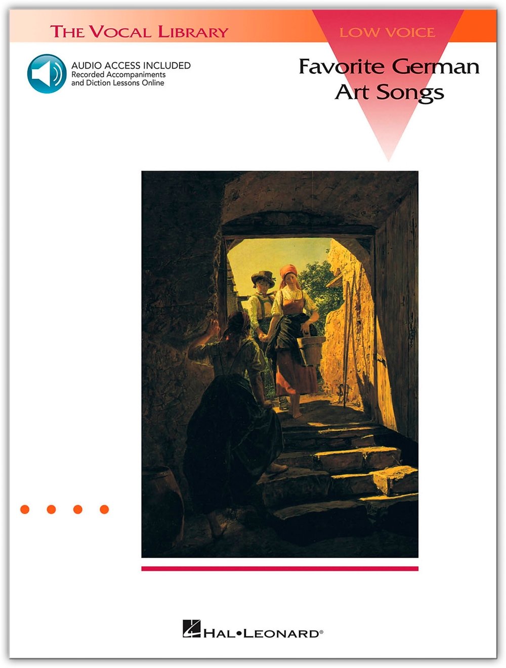 Favorite German Art Songs: Low Voice  Book/Online Audio: The Vocal Library Low Voice,New