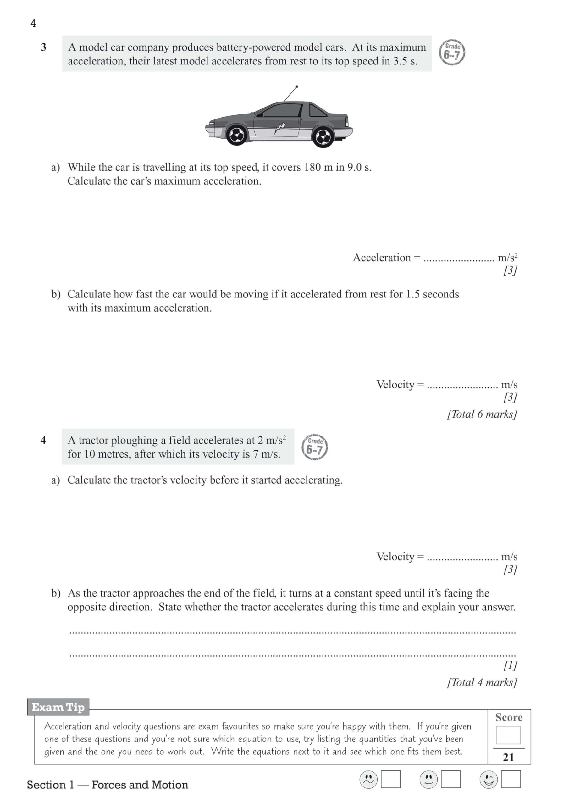 Exam Practice Workbook Includes Answers,Used