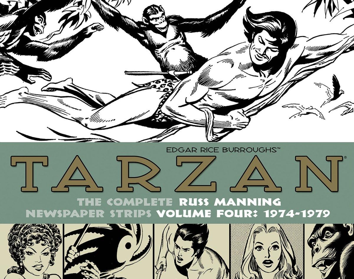 Tarzan: The Complete Russ Manning Newspaper Strips Volume 4 (19741979),Used