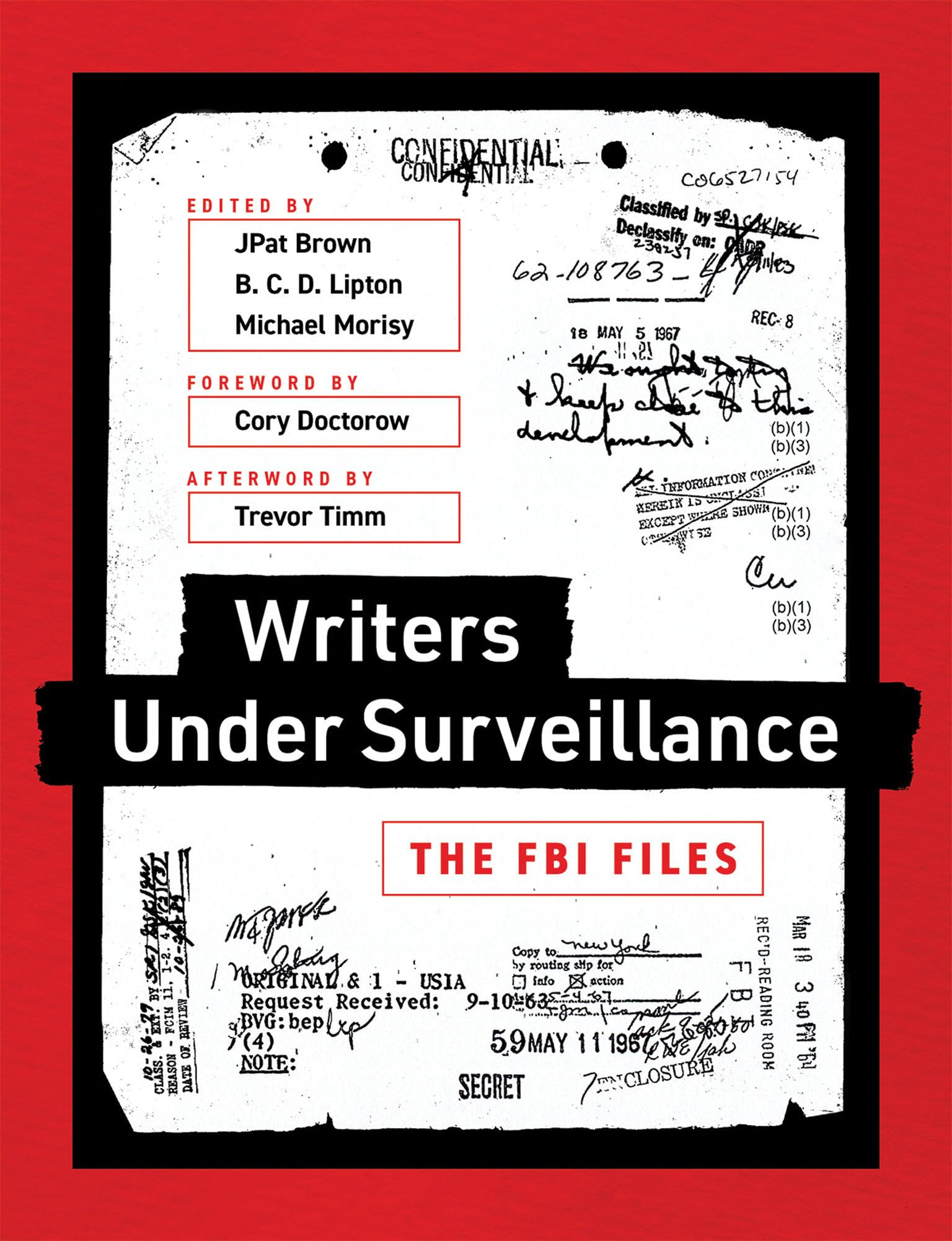 Writers Under Surveillance: The FBI Files (Mit Press),New