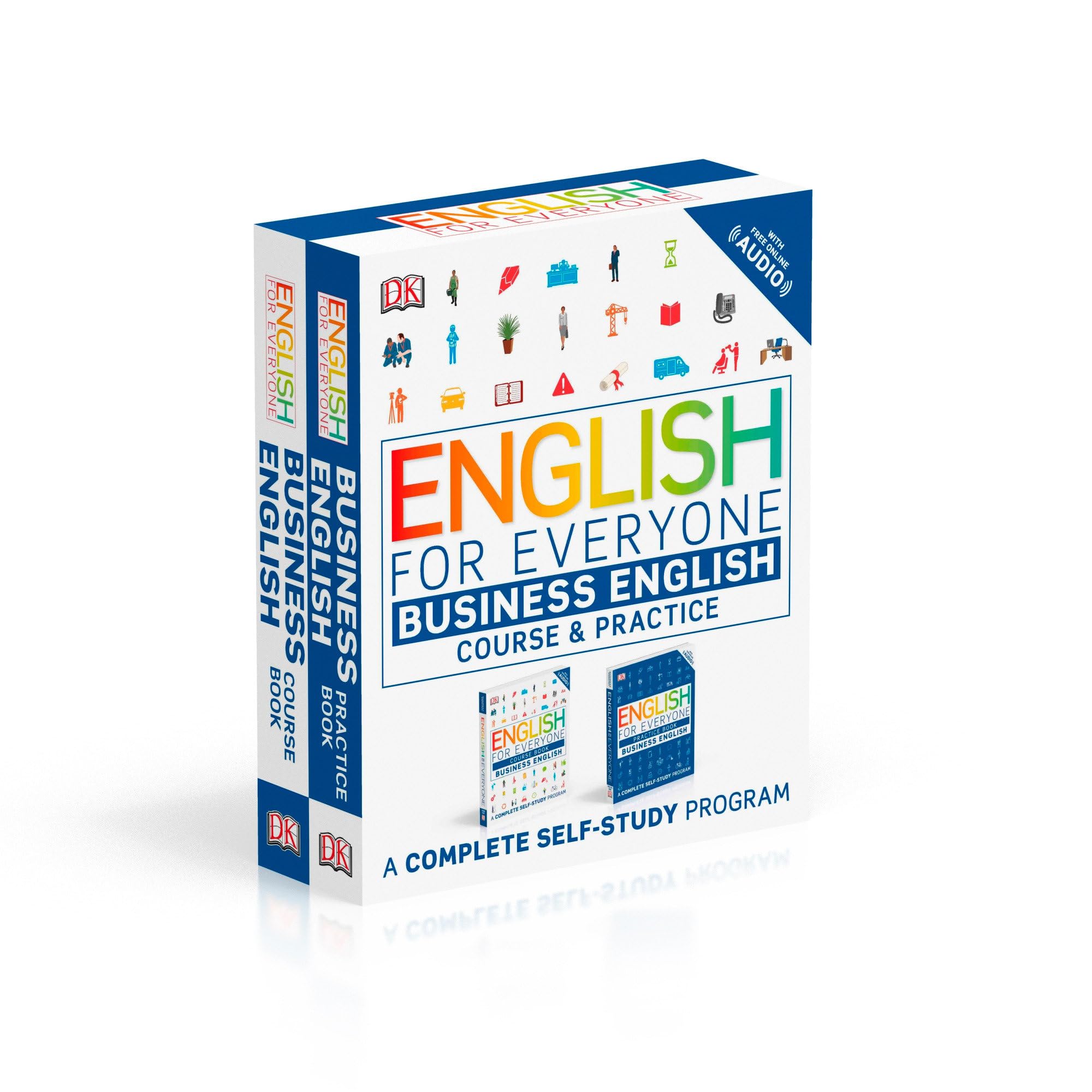 English For Everyone Slipcase: Business English Box Set: Course And Practice Booksa Complete Selfstudy Program (Dk English For