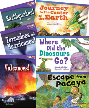 Teacher Created Materials  Classroom Library Collections: Natural Disasters  6 Book Set  Grade 2  Guided Reading Level J