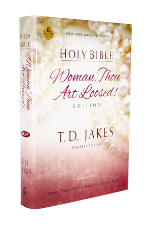 NKJV, Woman Thou Art Loosed, Hardcover, Red Letter: Holy Bible, New King James Version,New