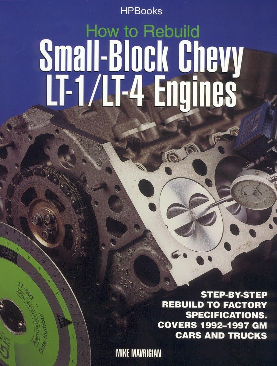 How to Rebuild SmallBlock Chevy Lt1/Lt4 Engines Hp1393,Used