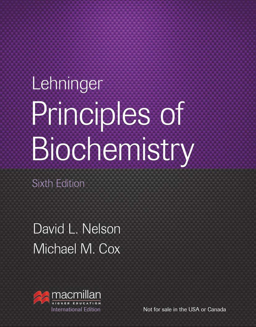 Lehninger Principles Of Biochemistry