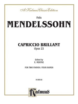 Capriccio Brillante, Op. 22 (Kalmus Edition),Used