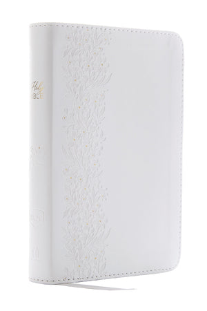 Nkjv, Bride'S Bible, Leathersoft, White, Red Letter, Comfort Print: Holy Bible, New King James Version
