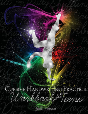 Cursive Handwriting Practice Workbook for Teens,Used
