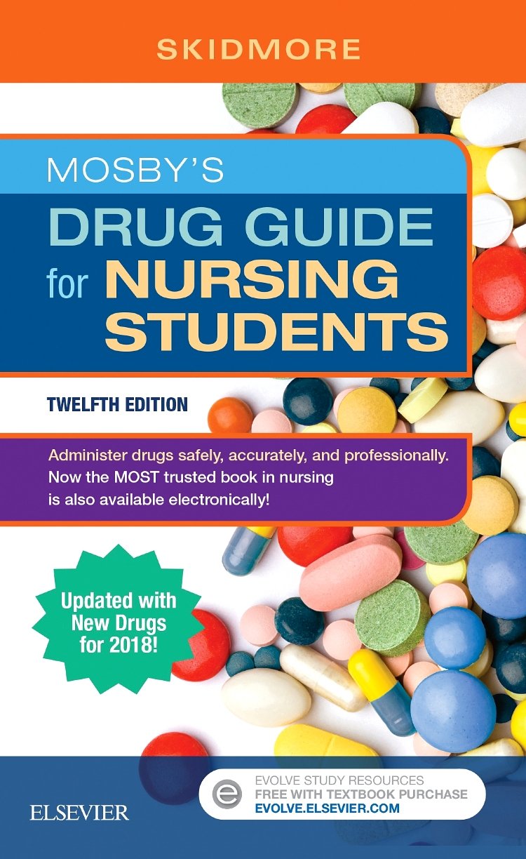 Mosby's Drug Guide for Nursing Students with 2018 Update,Used