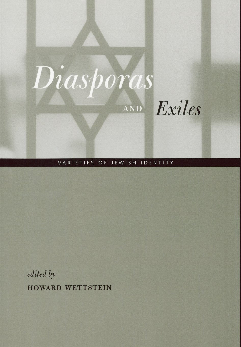 Diasporas and Exiles: Varieties of Jewish Identity,Used
