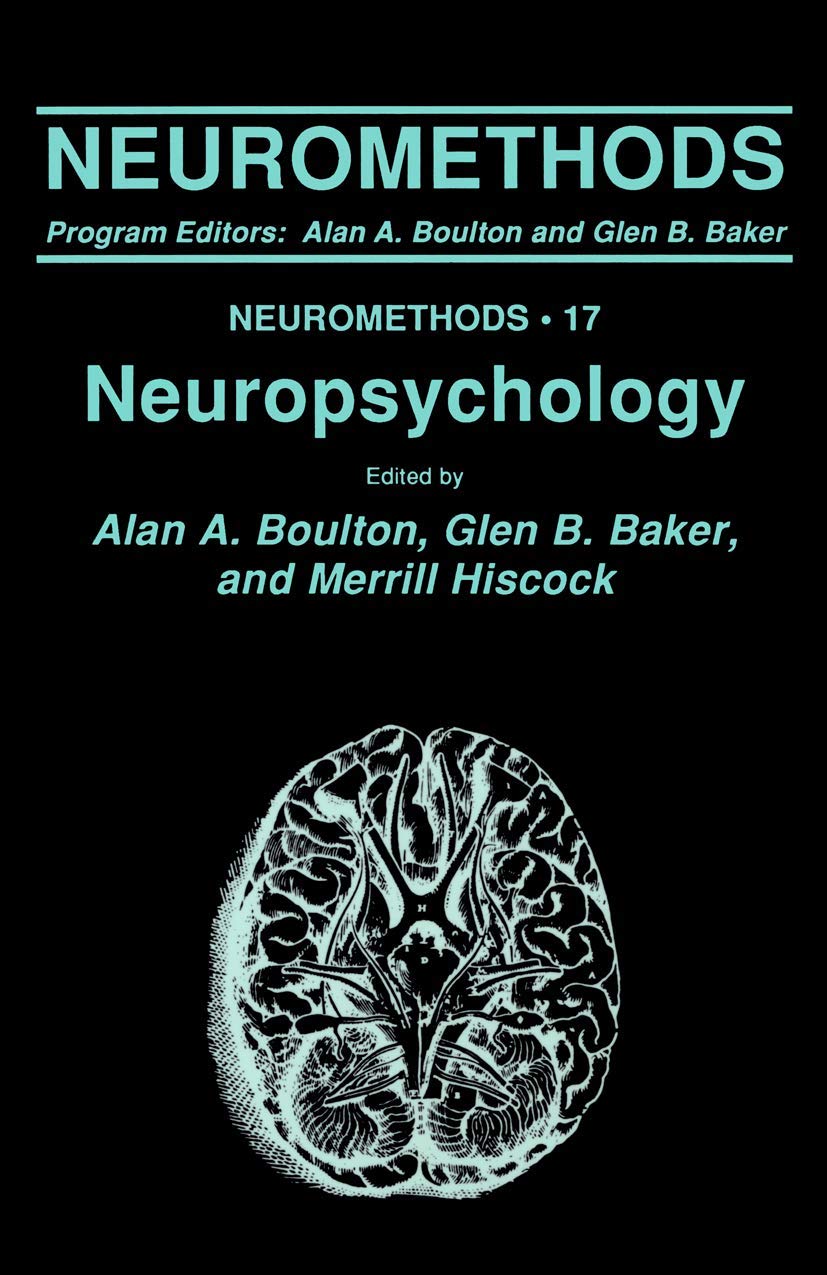 Neuropsychology (Neuromethods, 17),Used