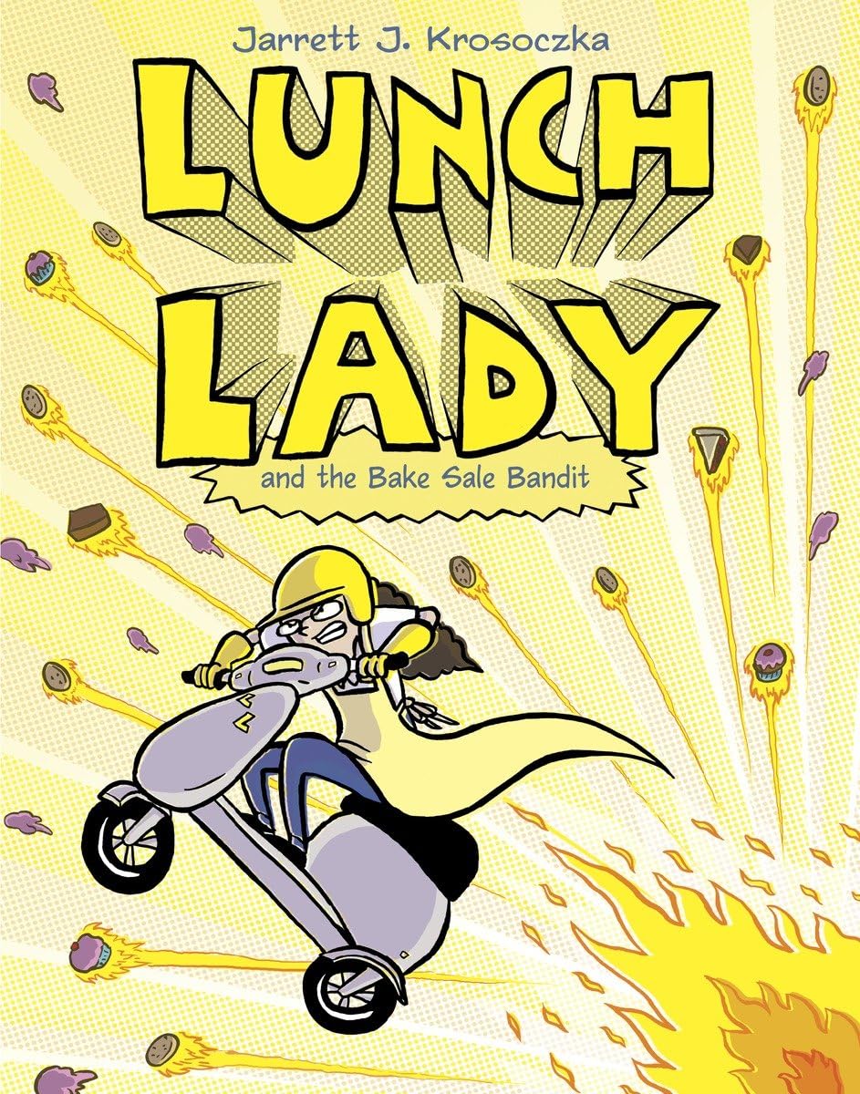 Lunch Lady and the Bake Sale Bandit (Lunch Lady, Book 5),Used