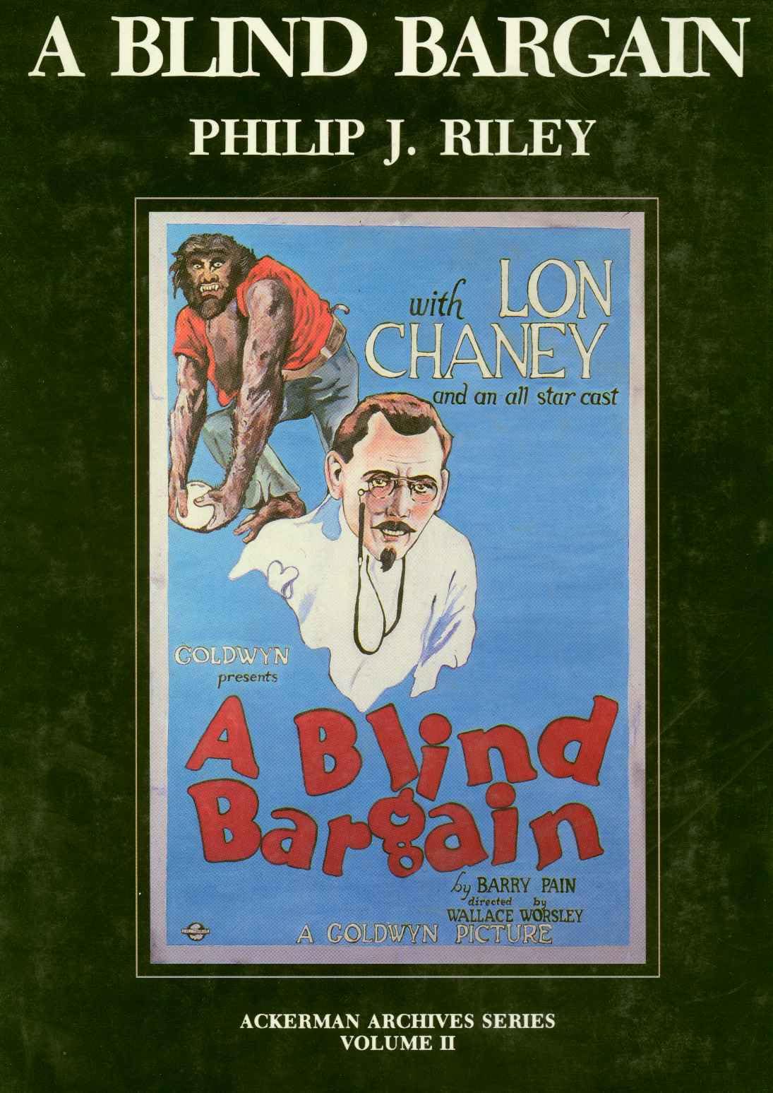 A Blind Bargain (Ackerman Archives Series),Used