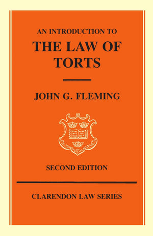 An Introduction to the Law of Torts,Used