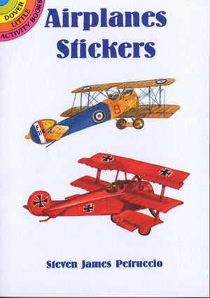 Airplanes Stickers (Dover Little Activity Books: Travel),Used