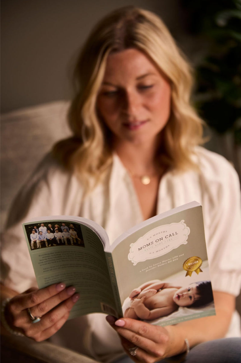 MOMS ON CALL Basic Baby Care Book for 0-6 Months | Essential Parenting Guide | Book 1 of 3
