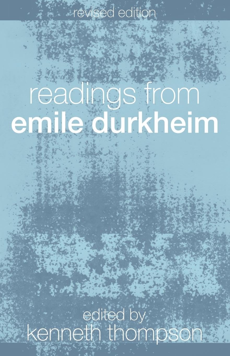 Readings from Emile Durkheim,Used