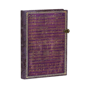 Paperblanks  Beethovens 250Th Birthday  Special Edition  Hardcover  Midi  Unlined  Clasp Closure  240 Pg  120 Gsm (Special Editi