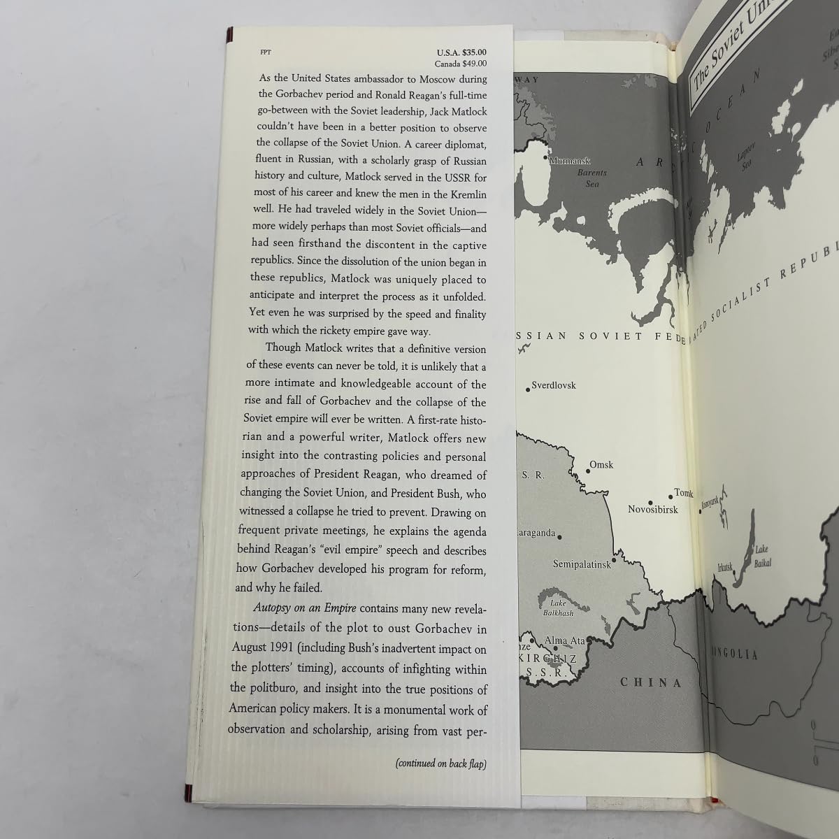 Autopsy on an Empire: The American Ambassador s Account of the Collapse of the Soviet Union
