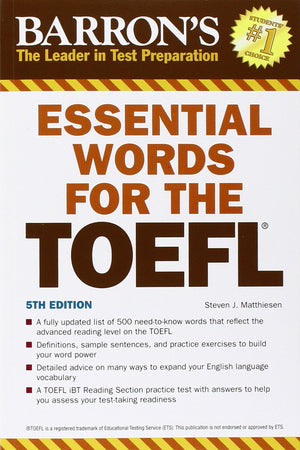 Barron's TOEFL iBT Superpack,Used