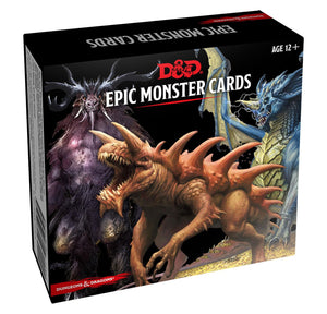 Dungeons & Dragons Spellbook Cards: Epic Monsters (D&D Accessory),New