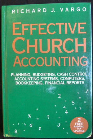 Effective Church Accounting,Used